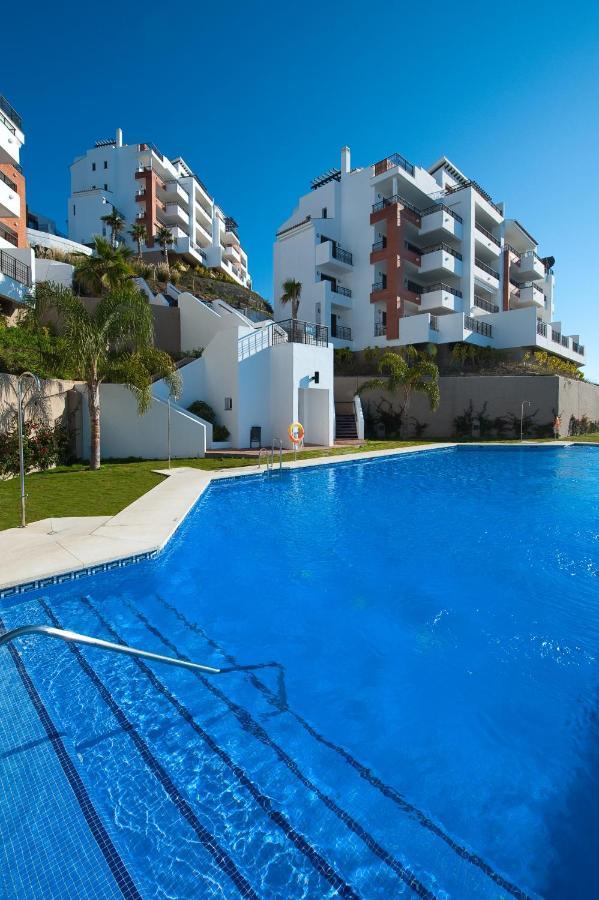 Apartamento Vista Mar Frontal Garaje Y Wifi Torrox Buitenkant foto